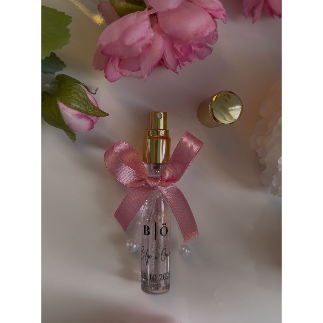 Pembe fiyonklu kolonya (10 adet)